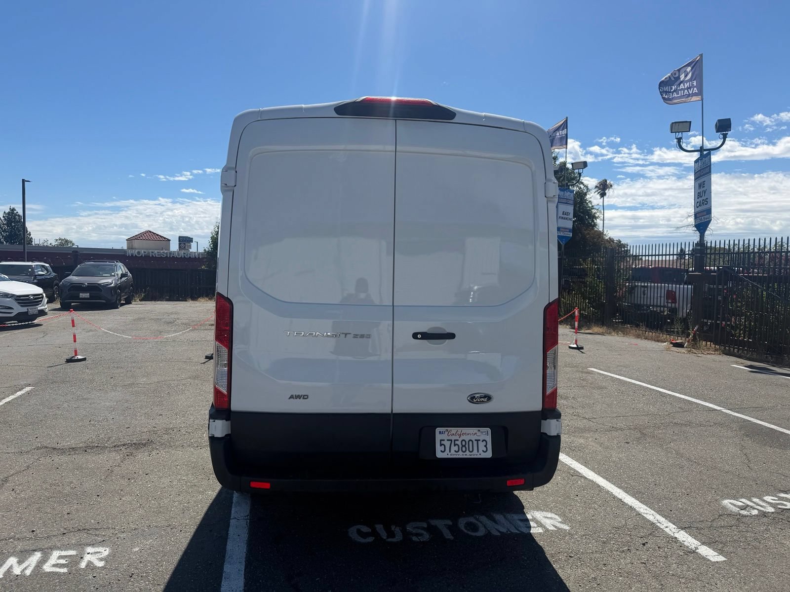 Certified 2023 Ford Transit 250 Medium Roof AWD image 4