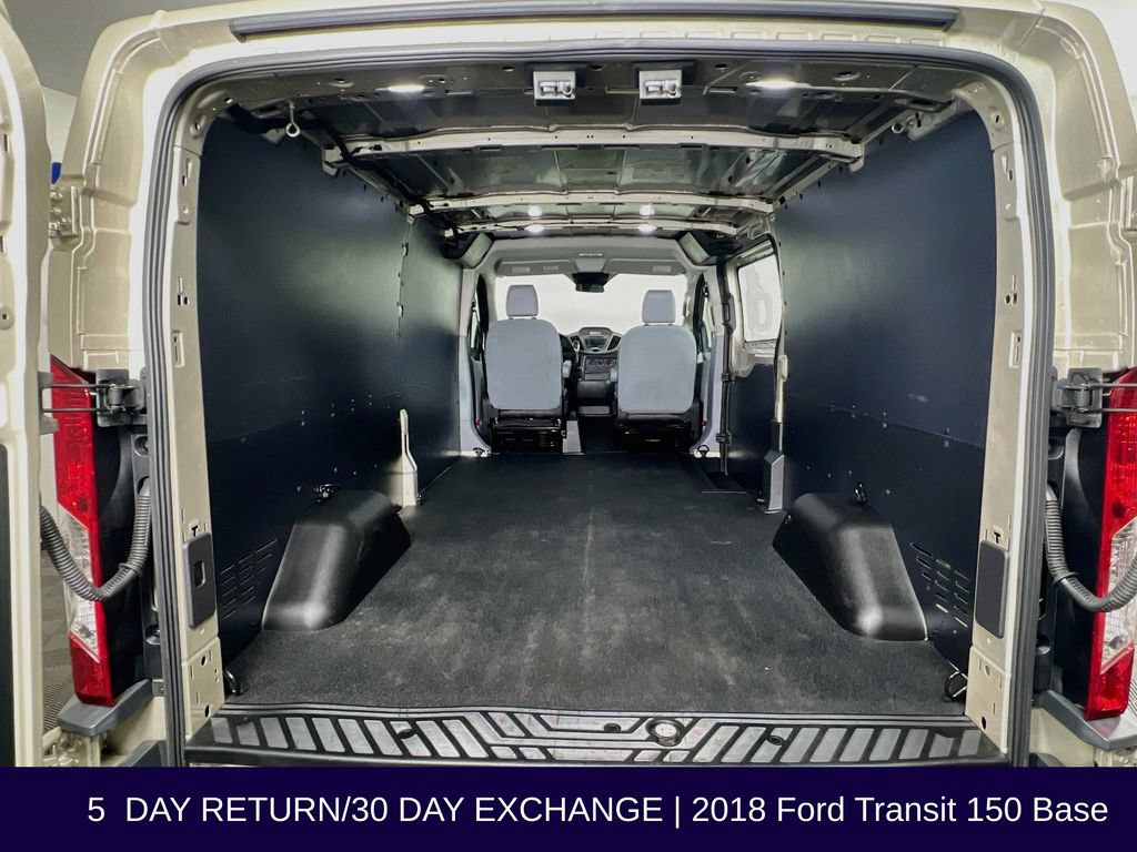 Certified 2018 Ford Transit 150 148 Low Roof w/ Premium Package RWD image 28