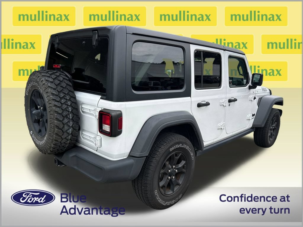 Used 2021 Jeep Wrangler Unlimited Sport AWD/4WD image 2