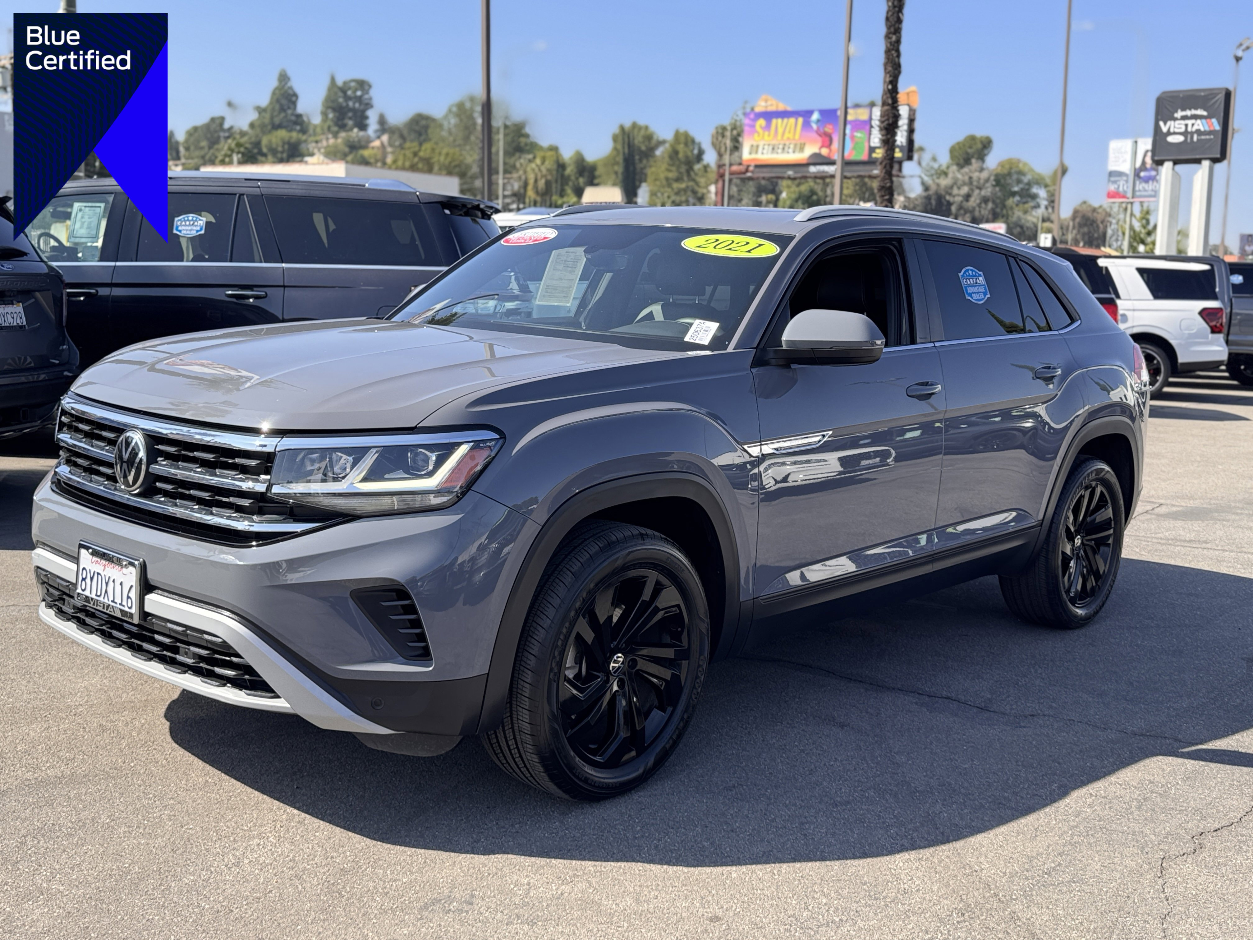 Used 2021 Volkswagen Atlas Cross Sport SE w/ Panoramic Sunroof Package