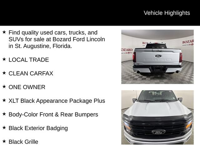Certified 2025 Ford F150 XLT w/ Equipment Group 303A High AWD/4WD image 2