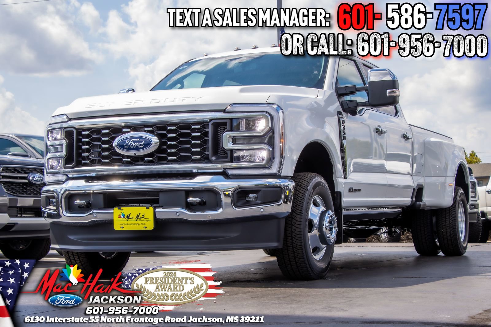 Certified 2024 Ford F350 Lariat w/ Chrome Package AWD/4WD image 2
