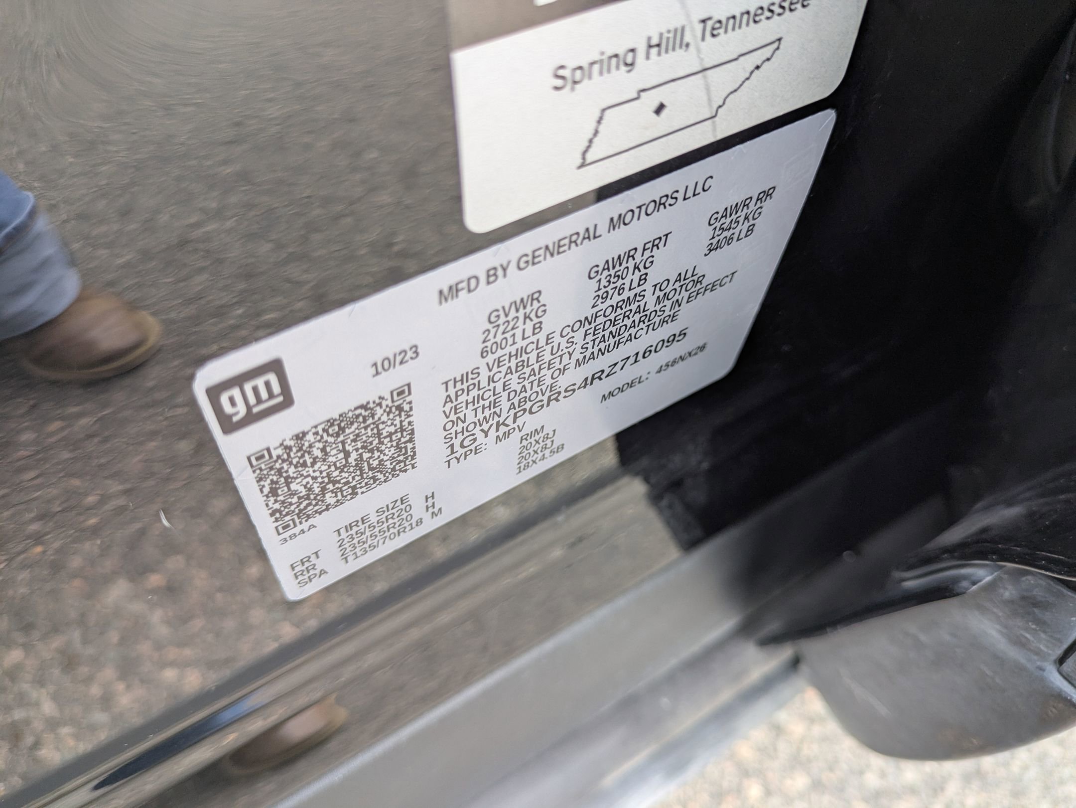 Used 2024 Cadillac XT6 Sport w/ LPO, Onyx Lite Package image 36