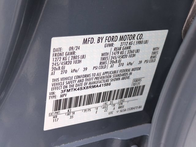 Certified 2024 Ford Mustang Mach-E GT AWD/4WD image 38