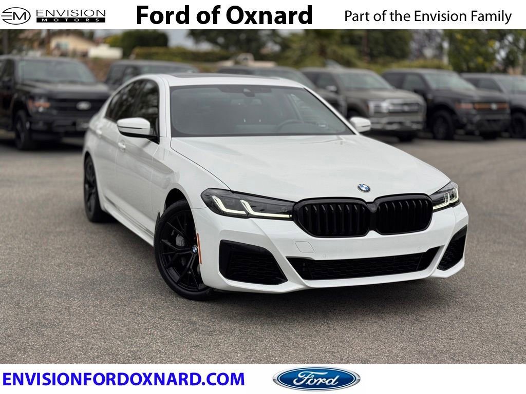Used 2021 BMW 540i w/ M Sport Package RWD image 1