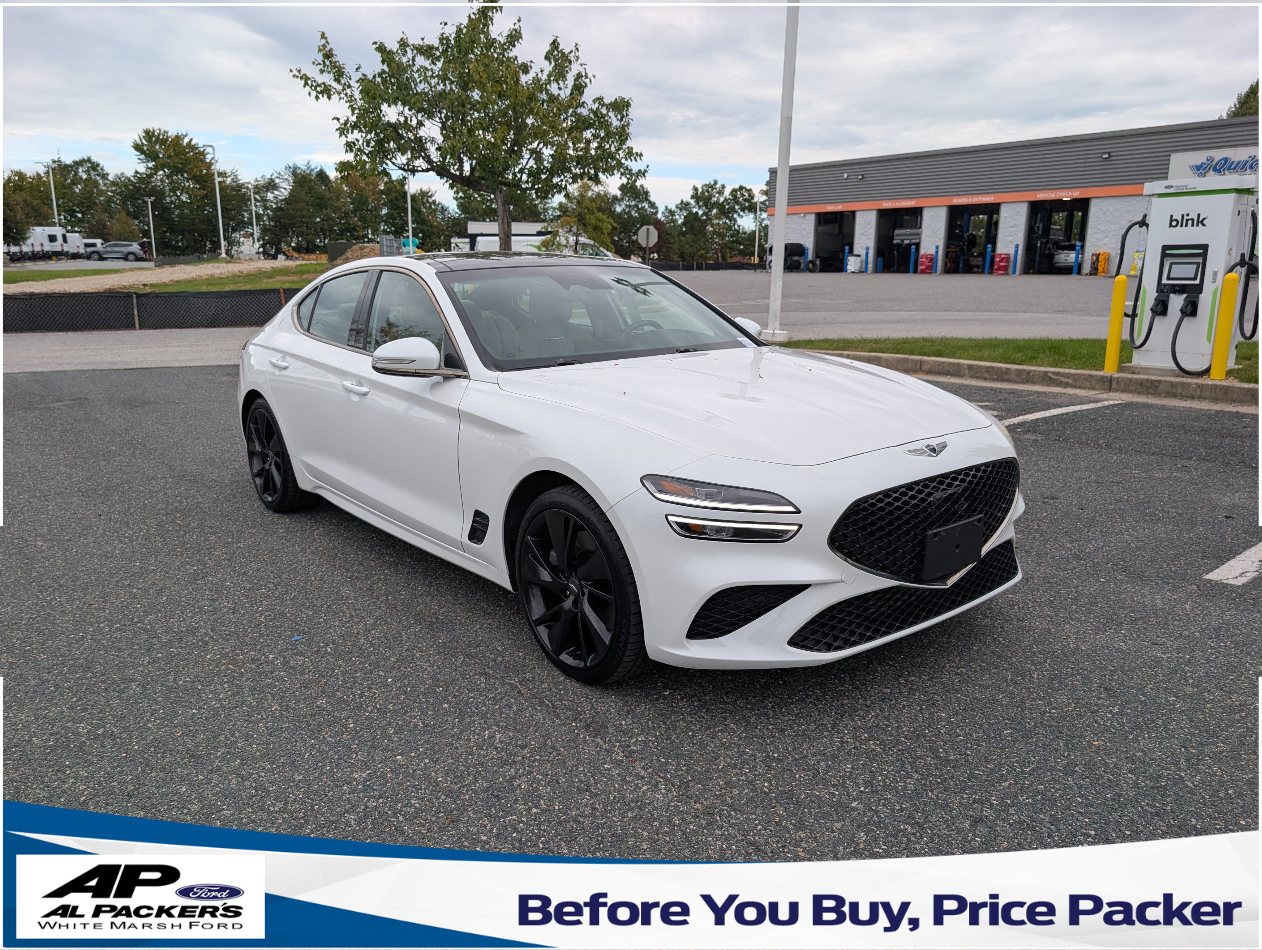 Used 2022 Genesis G70 3.3T w/ Sport Advanced Package AWD/4WD image 1