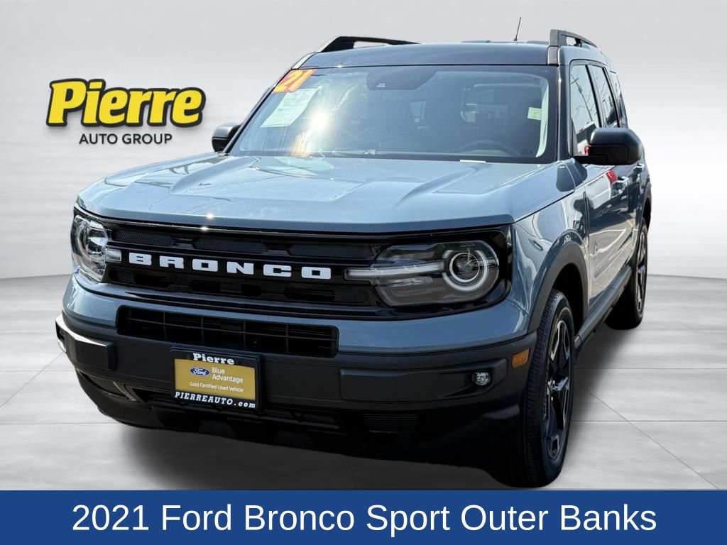 Certified 2021 Ford Bronco Sport Outer Banks