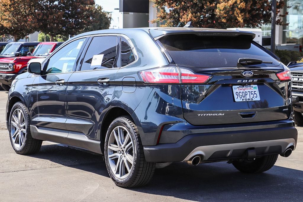 Certified 2023 Ford Edge Titanium w/ Class II Trailer Tow Package AWD/4WD image 9