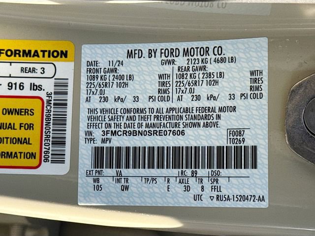 Certified 2025 Ford Bronco Sport Big Bend image 34