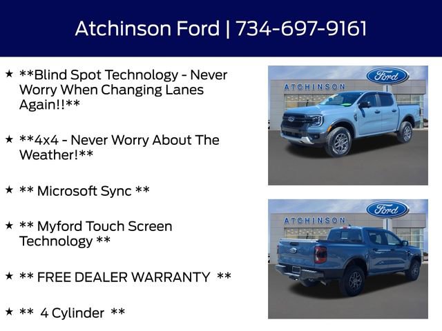 Certified 2024 Ford Ranger XLT AWD/4WD image 8