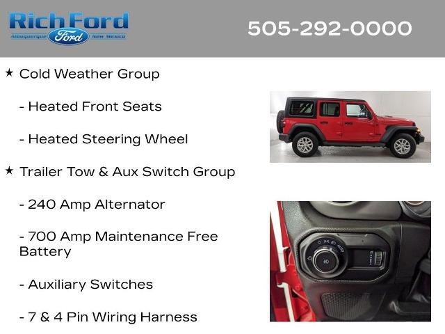 Used 2023 Jeep Wrangler Unlimited Sport AWD/4WD image 25