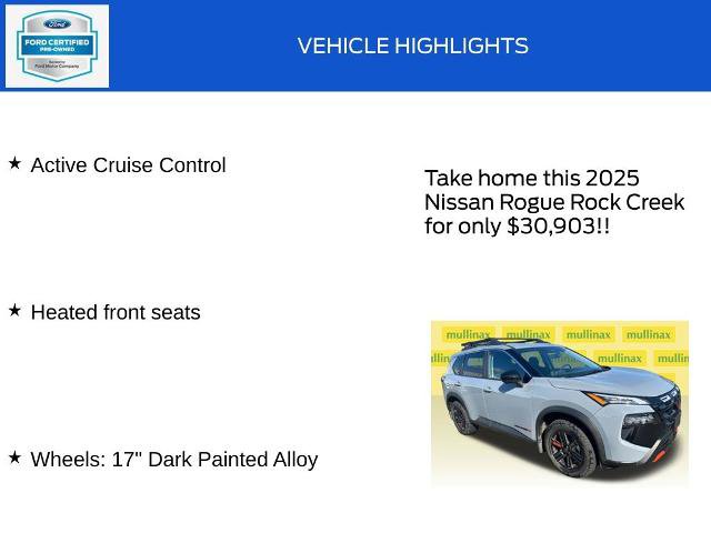 Used 2025 Nissan Rogue SV AWD/4WD image 19