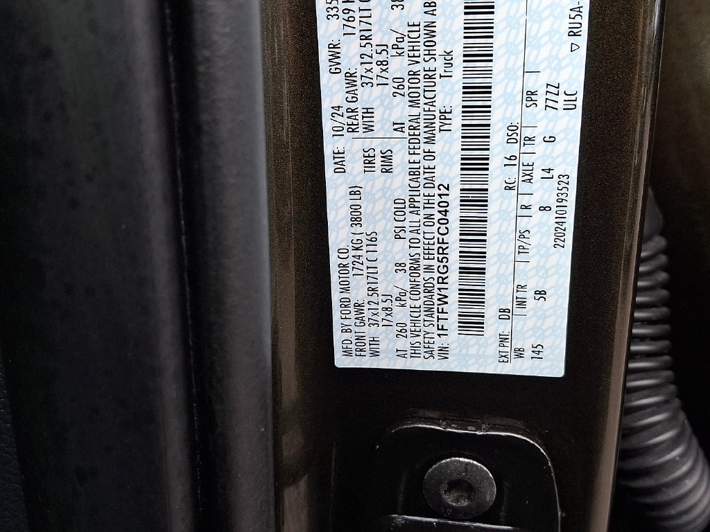 Certified 2024 Ford F150 Raptor AWD/4WD image 27