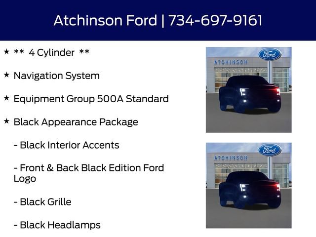 Certified 2024 Ford Maverick Lariat w/ Black Appearance Package FWD image 4