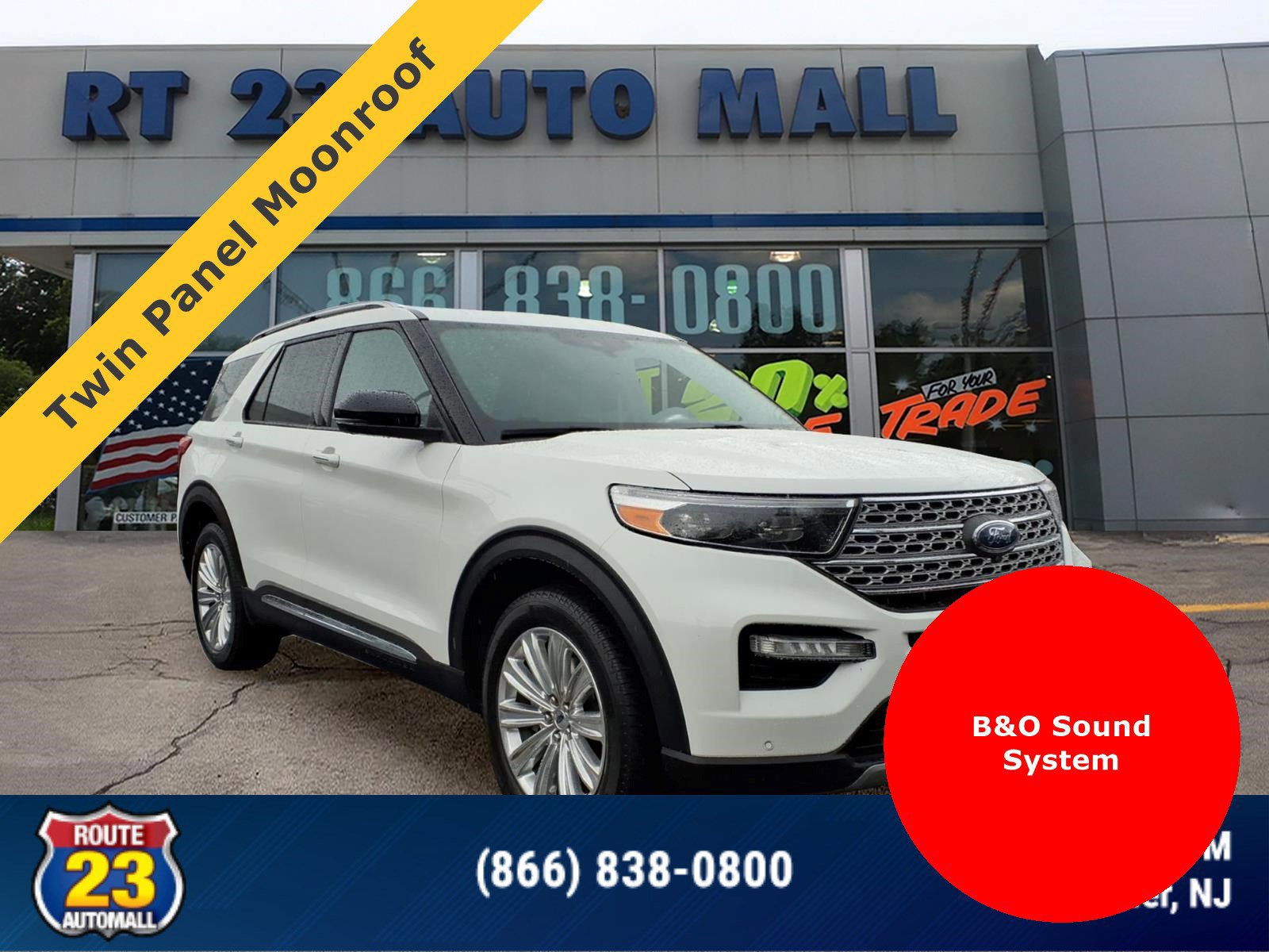 Certified 2023 Ford Explorer Limited w/ Limited Technology Package AWD/4WD image 7