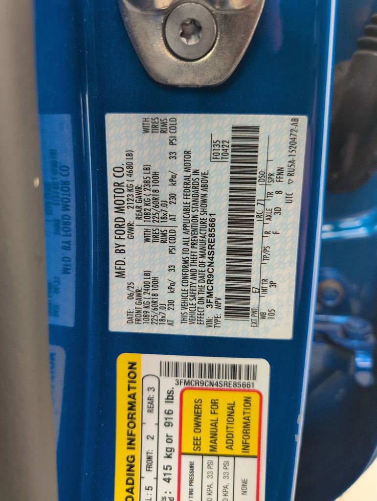 Certified 2025 Ford Bronco Sport Outer Banks w/ Outer Banks Tech Package+ image 38