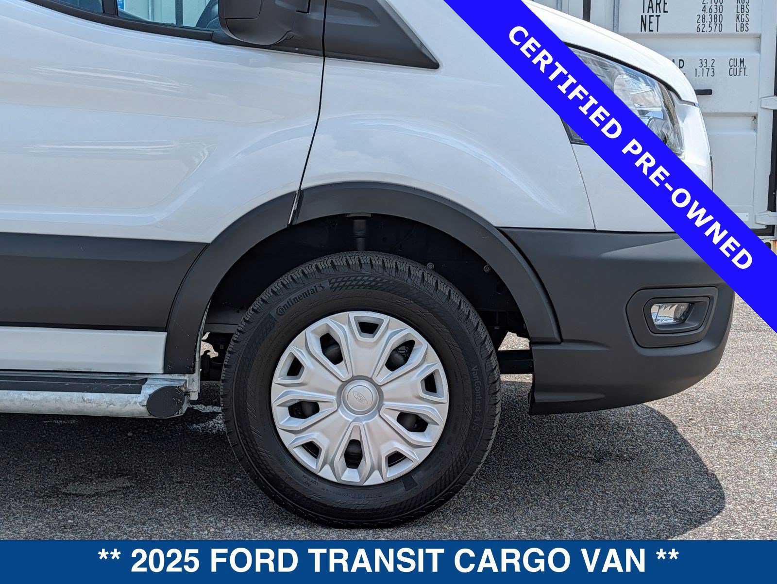 Certified 2025 Ford Transit 250 Low Roof w/ Exterior Upgrade Package RWD image 12