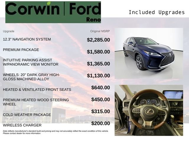 Used 2022 Lexus RX 350L Premium w/ Premium Package AWD/4WD image 3