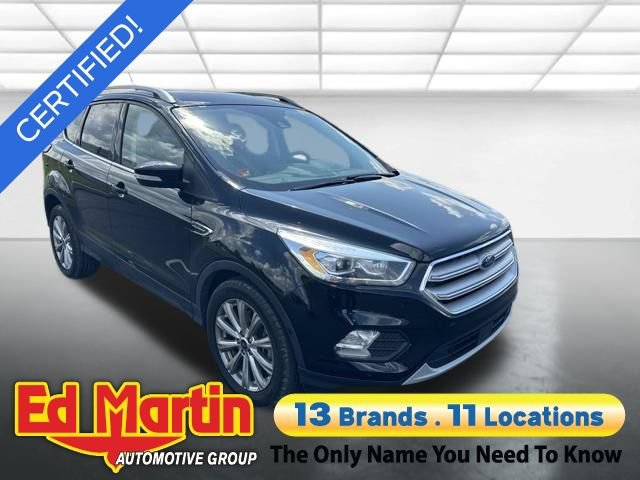 Certified 2018 Ford Escape Titanium w/ Ford Safe & Smart Package