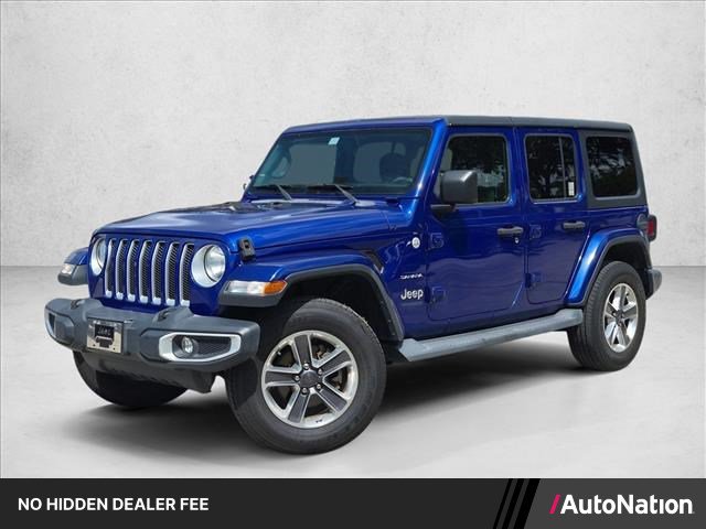 Used 2019 Jeep Wrangler Unlimited Sahara AWD/4WD image 1