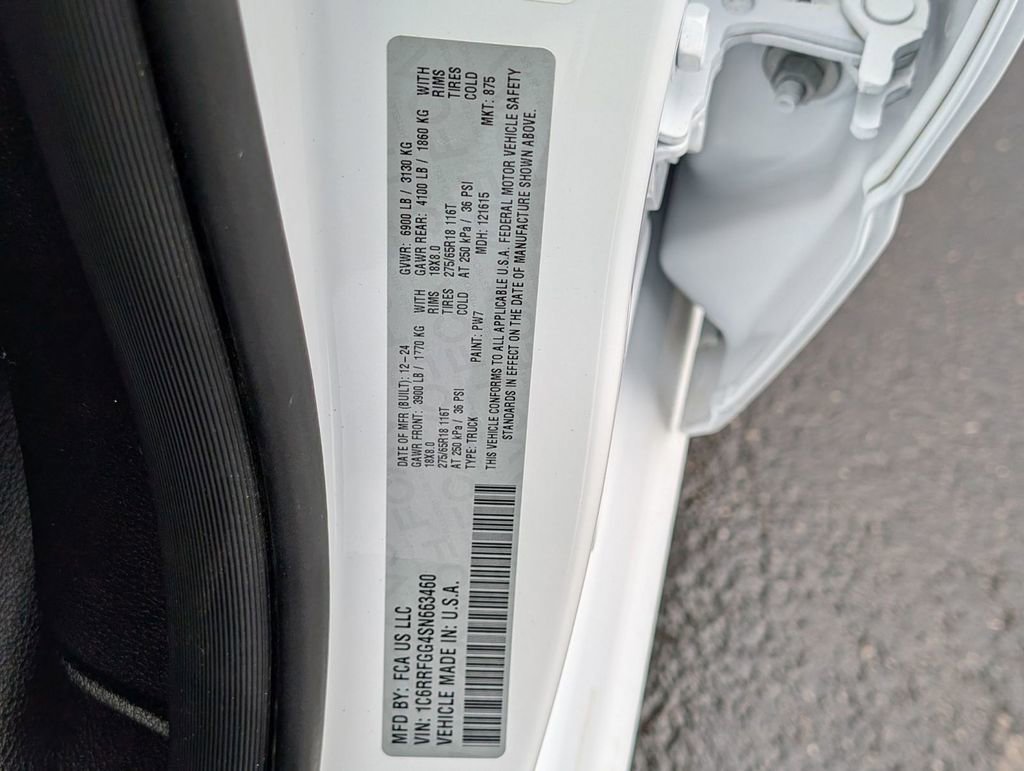 Used 2025 RAM 1500 Tradesman w/ Night Edition image 52