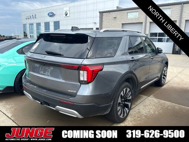 Certified 2025 Ford Explorer Platinum w/ LUX Leather Package AWD/4WD image 3