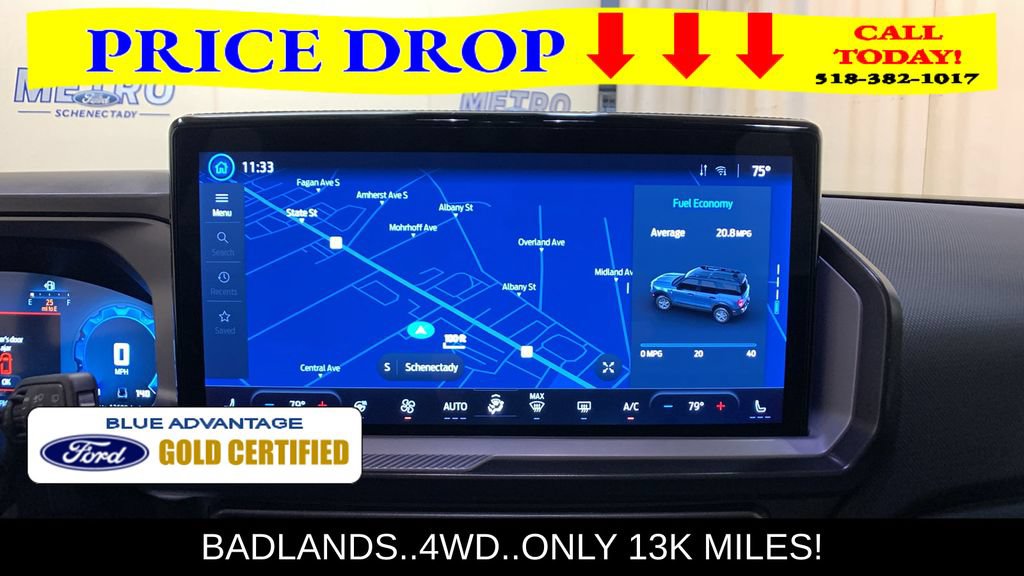 Certified 2025 Ford Bronco Sport Badlands w/ Badlands Tech Package AWD/4WD image 34