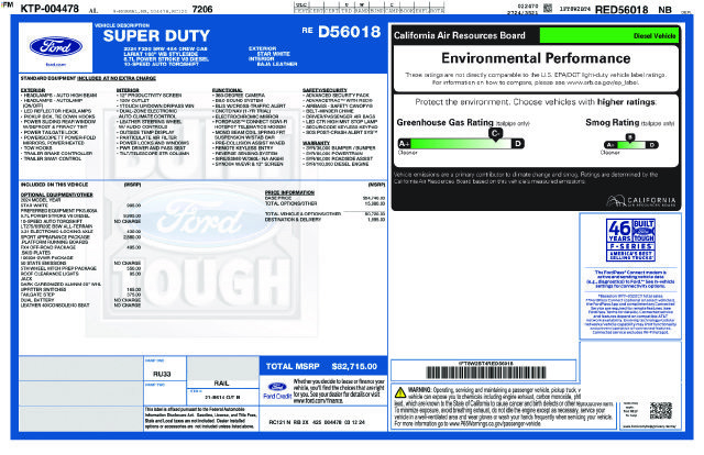 Certified 2024 Ford F250 Lariat w/ Sport Appearance Package AWD/4WD image 7