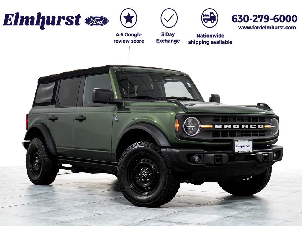 Certified 2022 Ford Bronco Black Diamond AWD/4WD video 1
