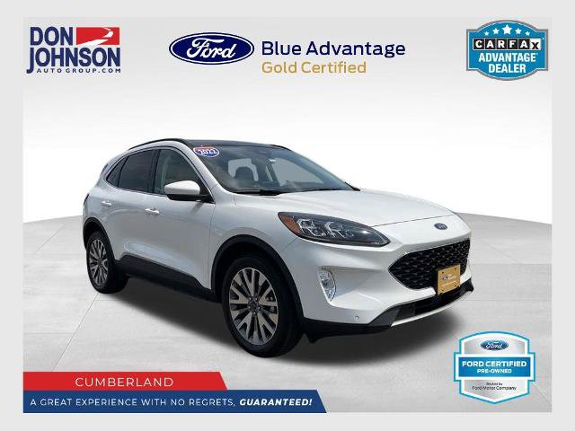 Certified 2022 Ford Escape Titanium w/ Class II Trailer Tow Package