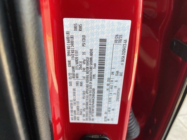 Certified 2022 Ford F150 XLT w/ Equipment Group 302A High image 35