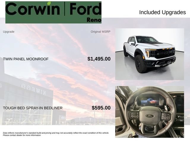 Certified 2024 Ford F150 Raptor AWD/4WD image 3