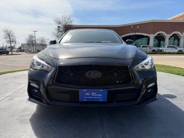 Used 2024 INFINITI Q50 Red Sport 400 w/ Black Opal Edition image 6