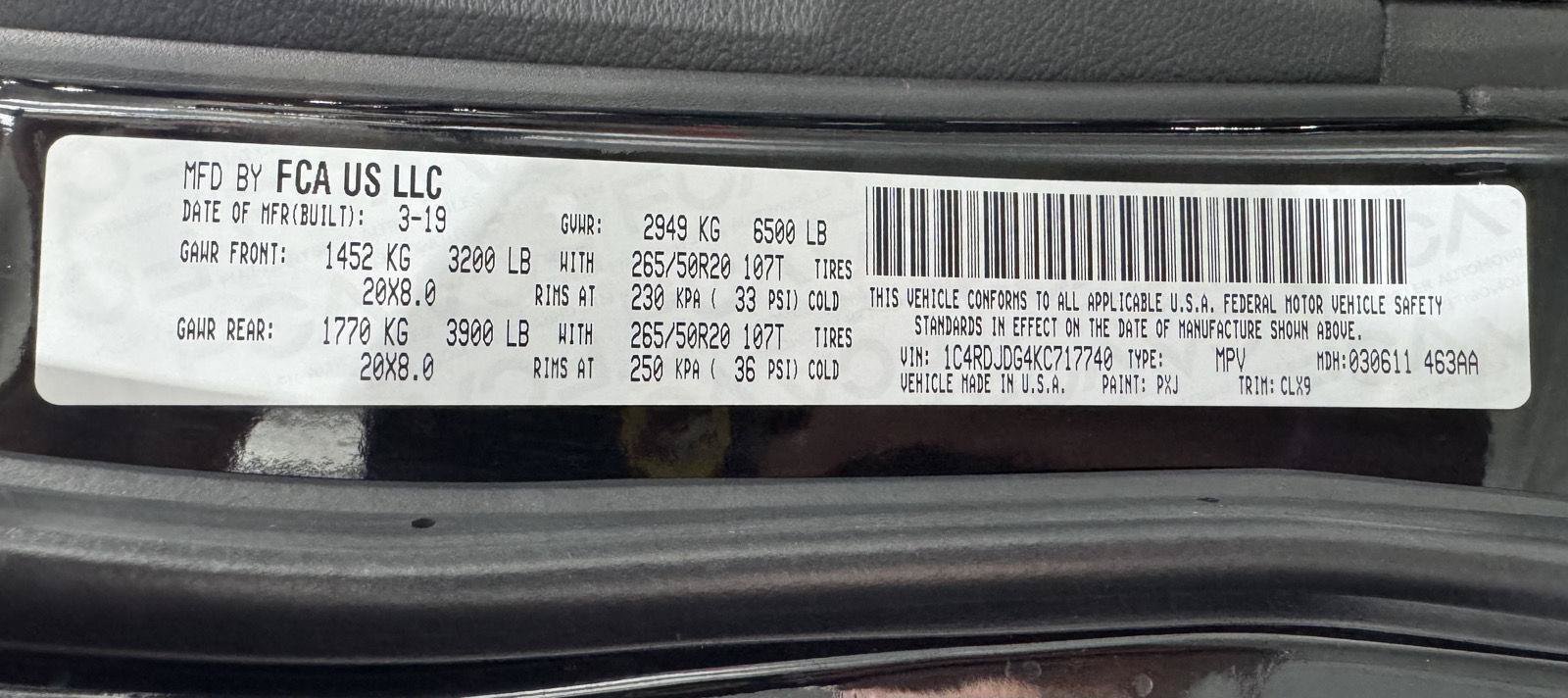 Used 2019 Dodge Durango GT AWD/4WD image 42