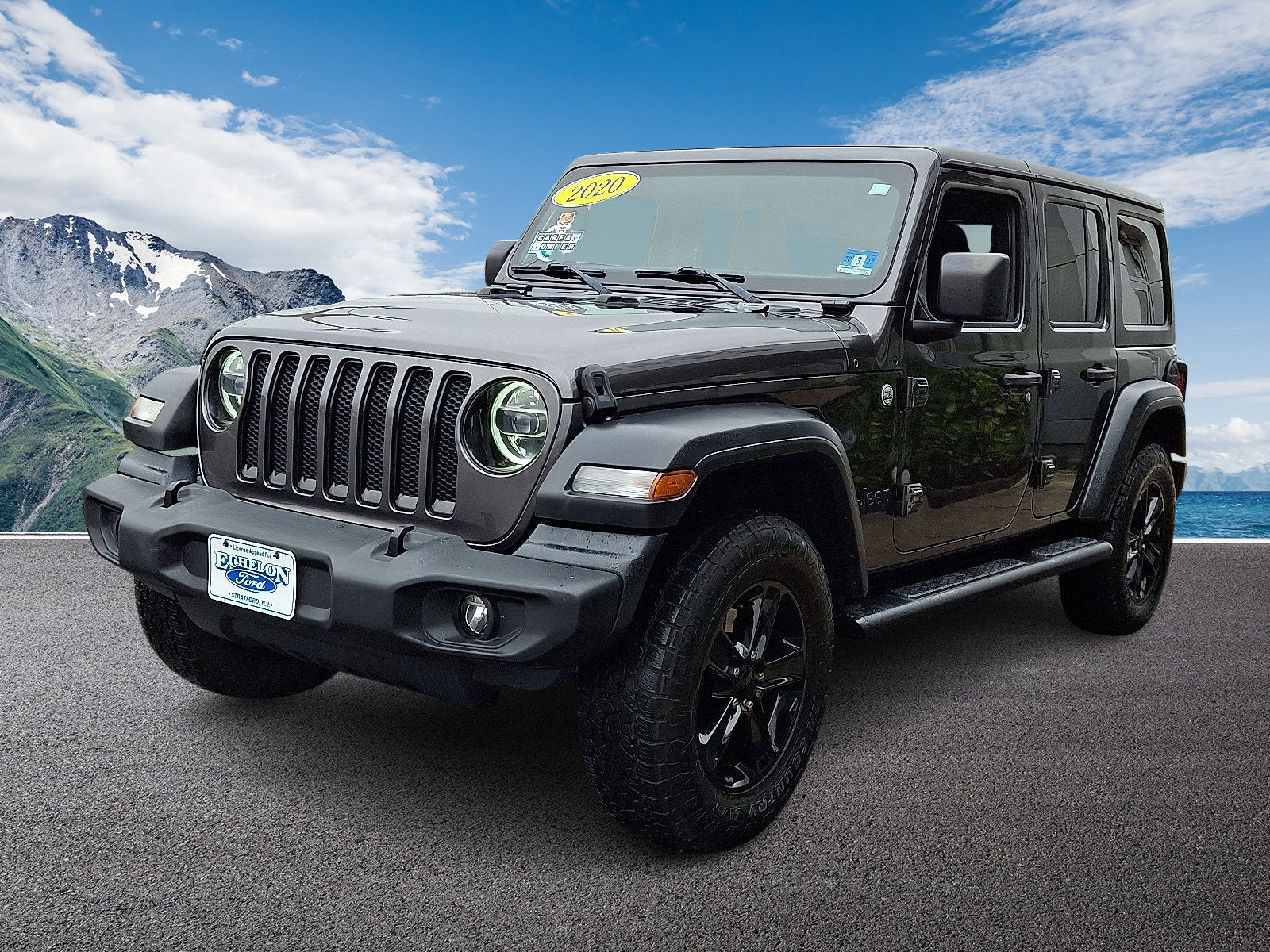 Used 2020 Jeep Wrangler Unlimited Sport image 3