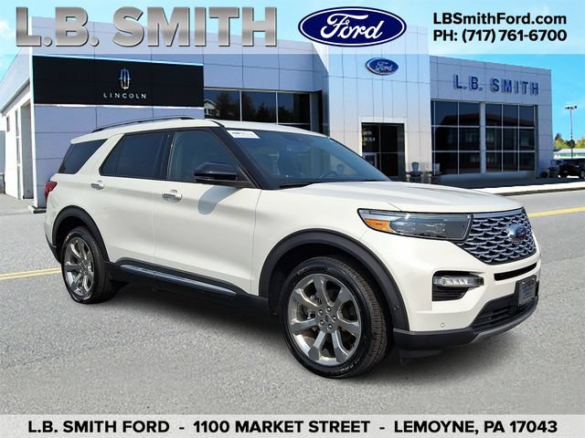 Certified 2020 Ford Explorer Platinum w/ Premium Technology Package