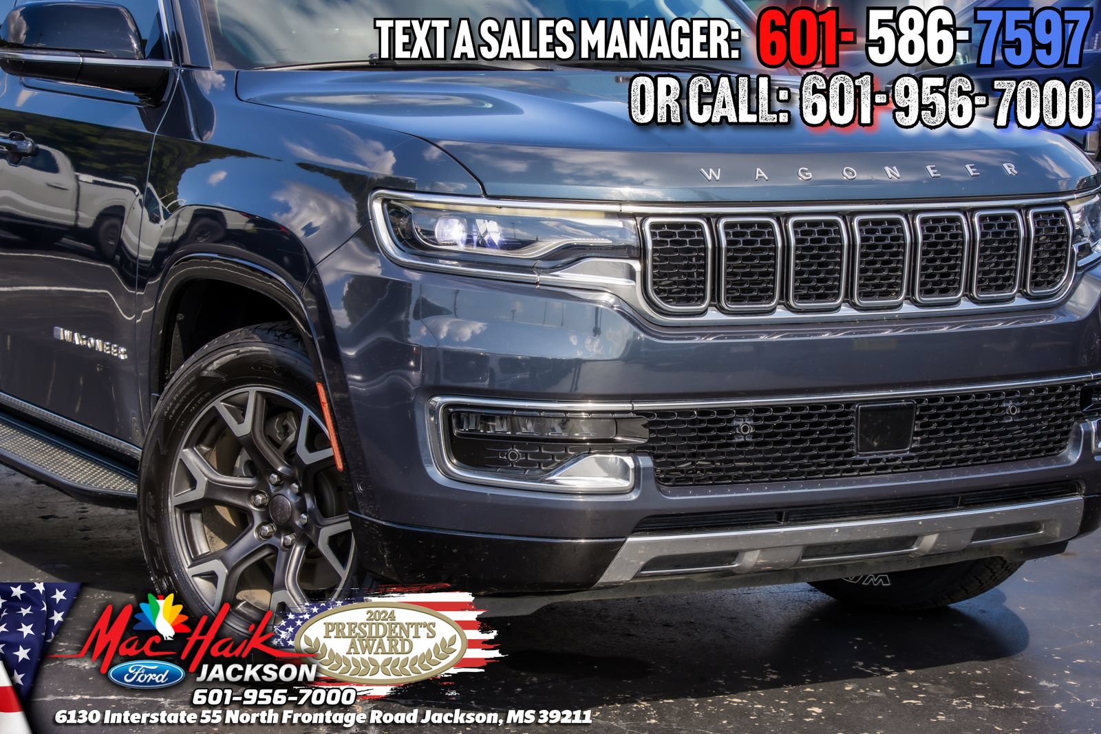 Used 2023 Jeep Wagoneer Series III w/ Mopar Step-Up Package RWD image 2