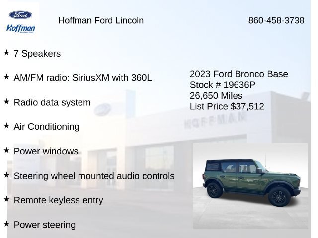 Certified 2023 Ford Bronco 4-Door AWD/4WD image 12