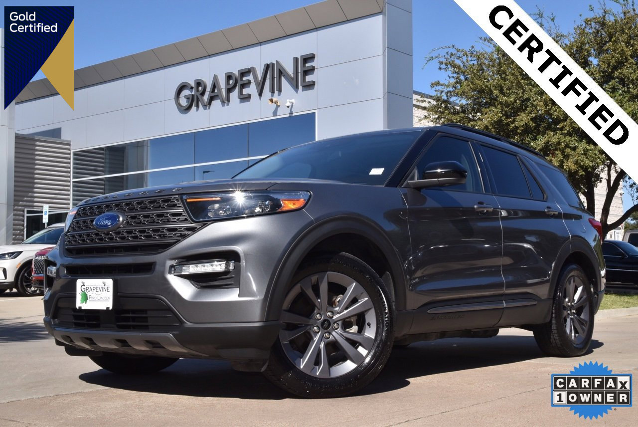 Certified 2022 Ford Explorer XLT w/ Equipment Group 202A
