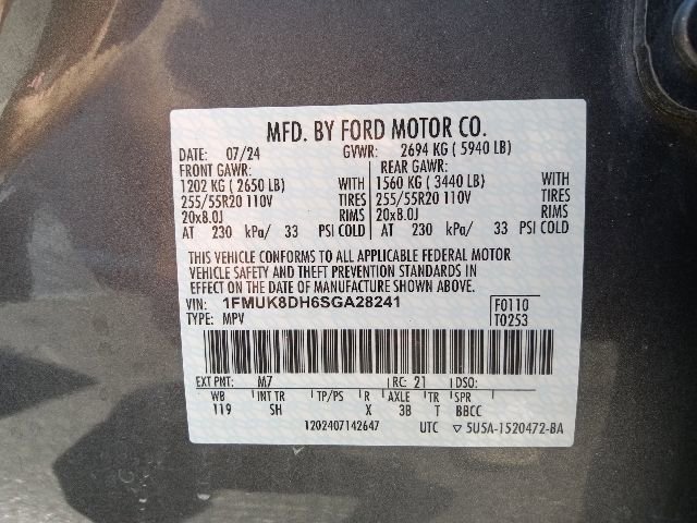 Certified 2025 Ford Explorer Active w/ Active Comfort Package AWD/4WD image 38