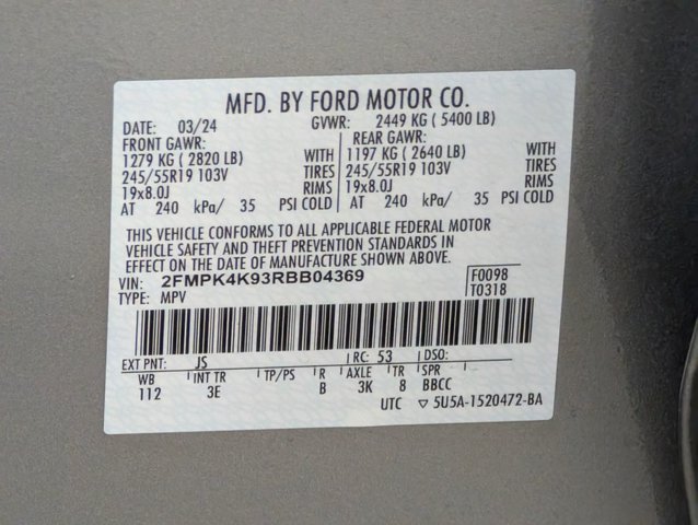 Certified 2024 Ford Edge Titanium AWD/4WD image 23