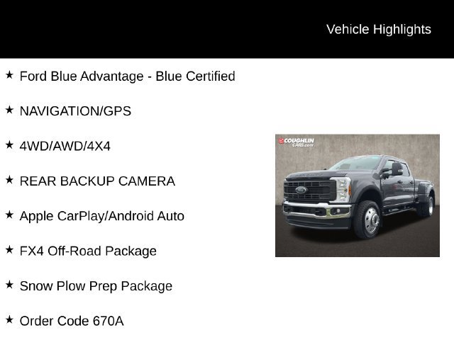 Certified 2025 Ford F450 XL w/ 360-Degree Camera Package AWD/4WD image 2