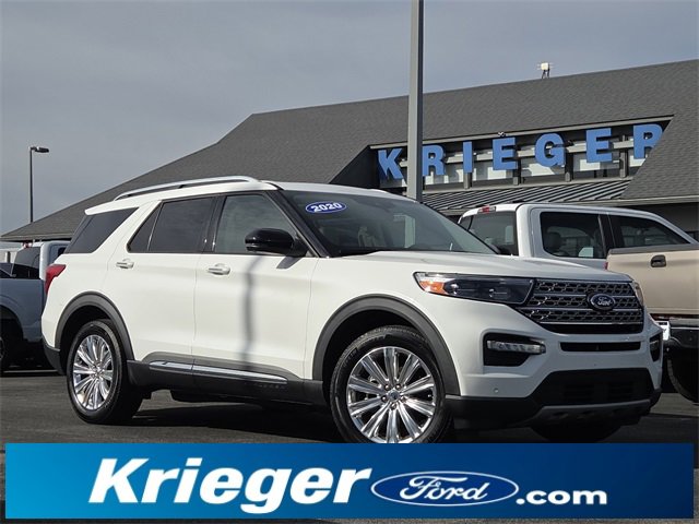 Certified 2020 Ford Explorer Limited w/ Class III Trailer Tow Package