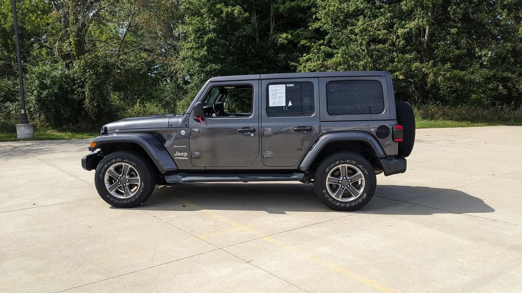 Used 2019 Jeep Wrangler Unlimited Sahara w/ Uconnect 4C Nav & Sound Group AWD/4WD image 6