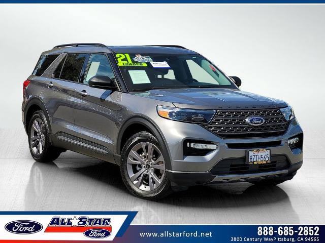 Certified 2021 Ford Explorer XLT w/ Equipment Group 202A RWD image 1