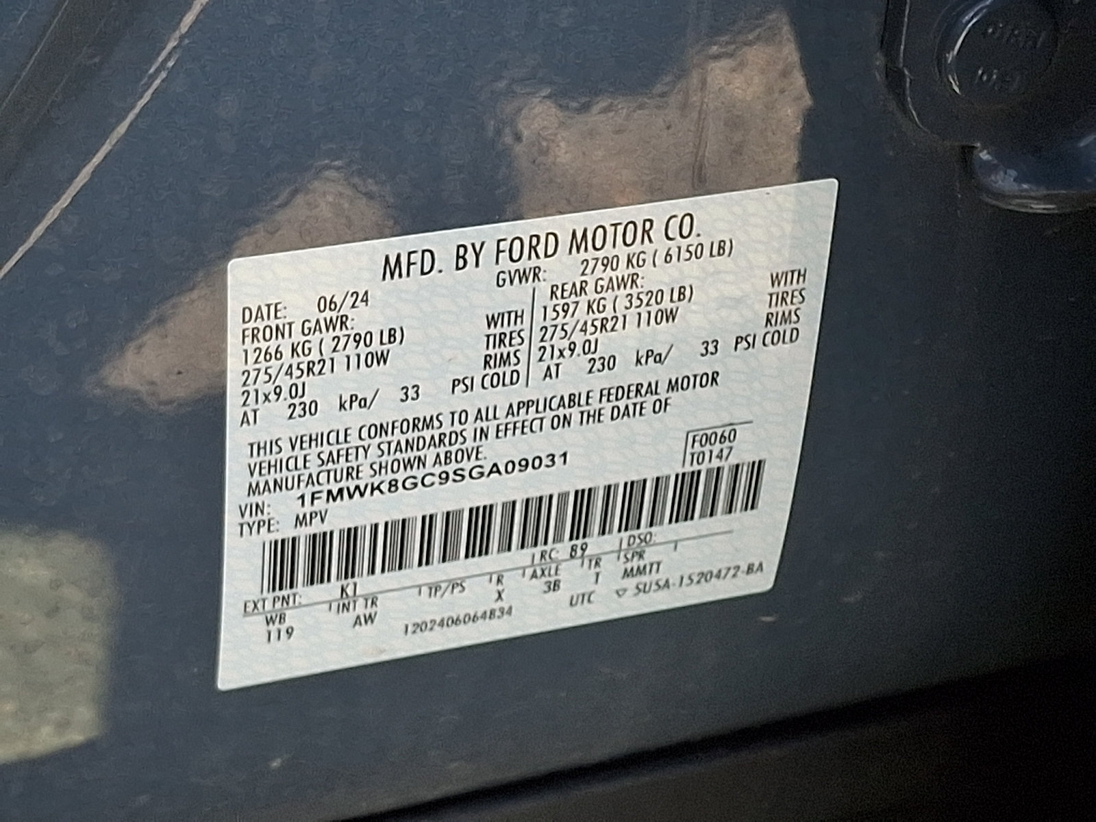 Certified 2025 Ford Explorer ST AWD/4WD image 28