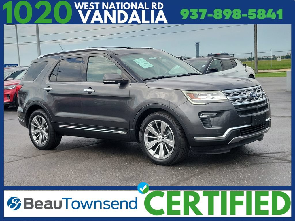 Certified 2018 Ford Explorer Limited