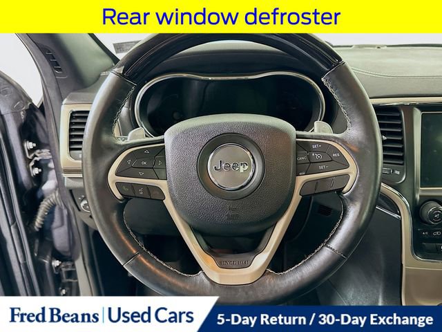 Used 2017 Jeep Grand Cherokee Overland image 14