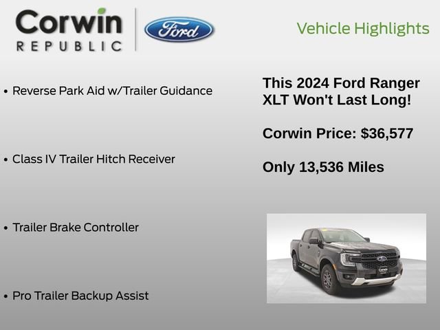 Certified 2024 Ford Ranger XLT image 31
