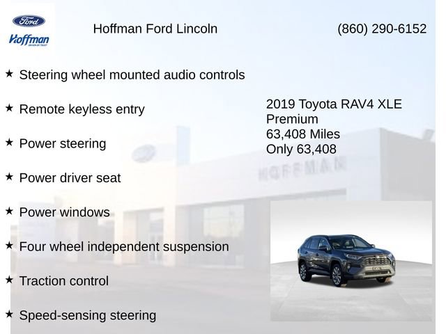 Used 2019 Toyota RAV4 XLE Premium w/ All Weather Liner Package AWD/4WD image 15